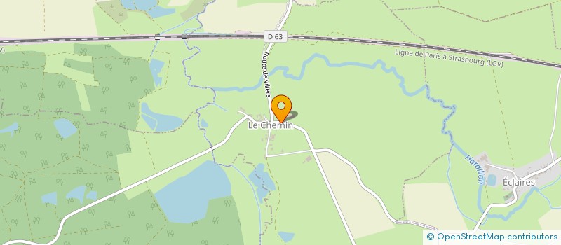 localisation de l'entreprise ARGONNE BOULETTES AIRSOFT  LE CHEMIN