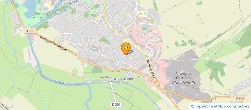 localisation de l'entreprise ARGONNE RENOV  VERDUN