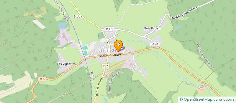 localisation de l'entreprise ARGONNE VEGETAL DISTRIBUTION à LAVOYE