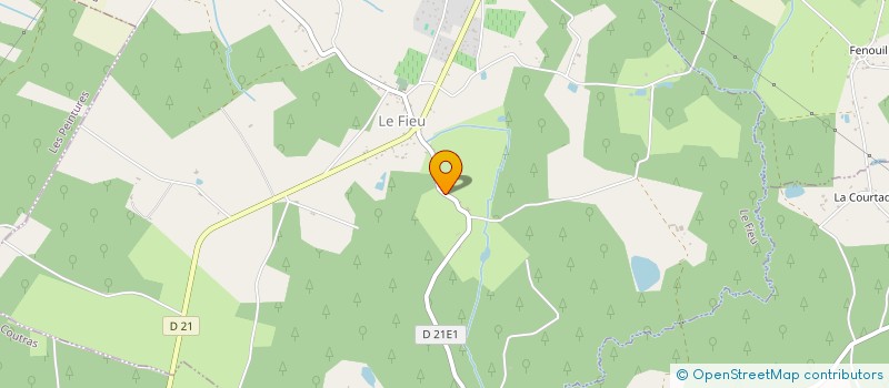 localisation de l'entreprise ARGOR  LE FIEU