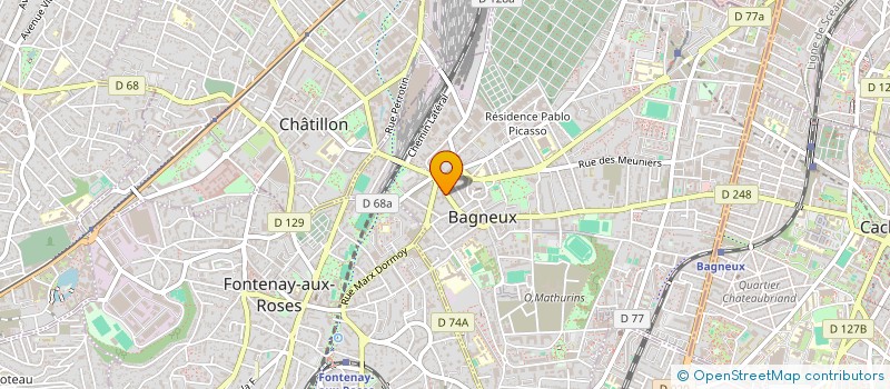 localisation de l'entreprise ARGORI à BAGNEUX