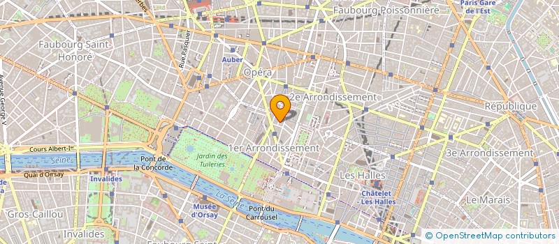 localisation de l'entreprise ARGOS à PARIS