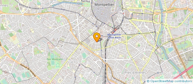 localisation de l'entreprise ARGOS à MONTPELLIER