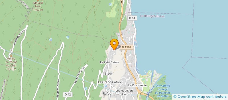 localisation de l'entreprise ARGOS  LE BOURGET-DU-LAC