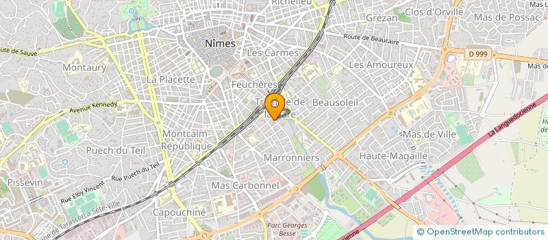 localisation de l'entreprise ARGOS COMMUNICATION à NIMES