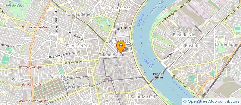 localisation de l'entreprise ARGOS PARTICIPATION  BORDEAUX