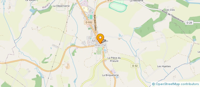 localisation de l'entreprise ARGOS PRESTIGE à MOULINS-LA-MARCHE