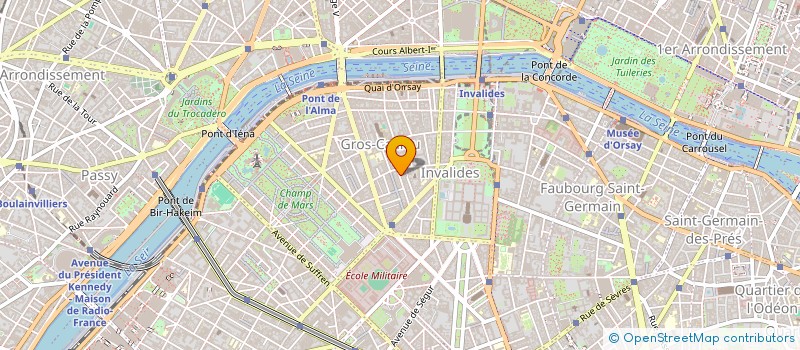 localisation de l'entreprise ARGOS SECURITE à PARIS