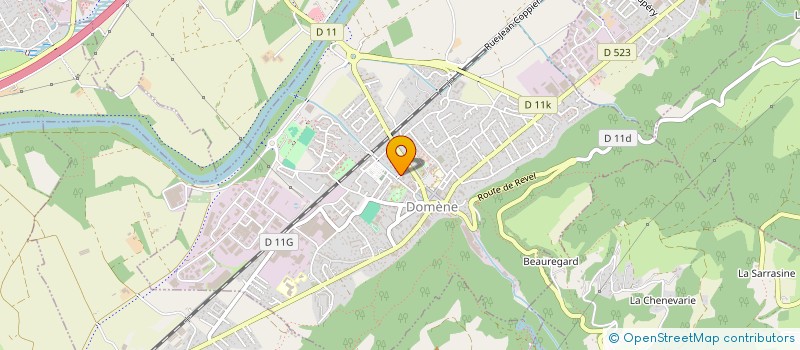 localisation de l'entreprise ARGOS VETERINAIRE AURA à GRENOBLE