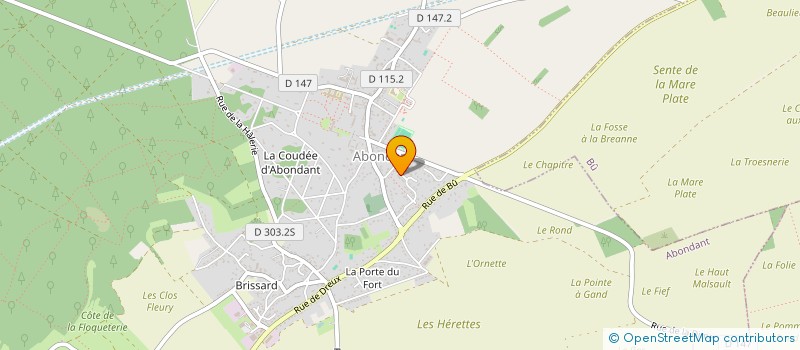 localisation de l'entreprise ARGOS VISION à ABONDANT