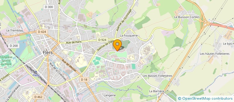 localisation de l'entreprise ARGOT NOTE à FLERS
