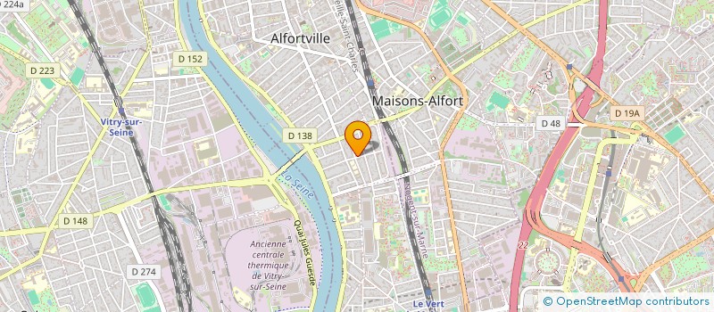 localisation de l'entreprise ARGS à ALFORTVILLE