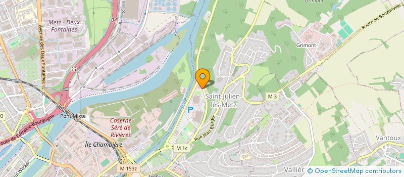 localisation de l'entreprise ARGU  SAINT-JULIEN-LES-METZ