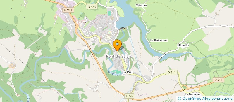 localisation de l'entreprise ARGUEL SERVICE à PONT-DE-SALARS