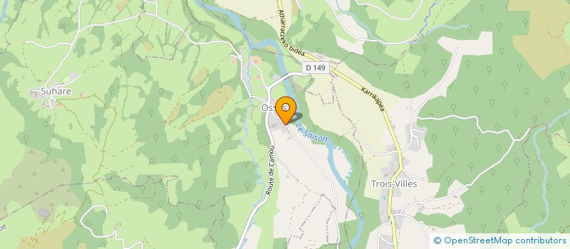 localisation de l'entreprise ARGUIBEL - BELLE LUMIERE  MONTORY