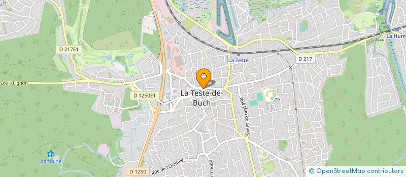 localisation de l'entreprise ARGUIN AMENAGEMENTS à LA TESTE-DE-BUCH
