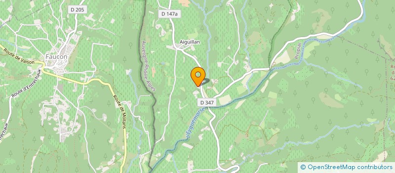 localisation de l'entreprise ARGUIN CAPITAL  MERINDOL-LES-OLIVIERS