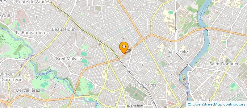 localisation de l'entreprise ARGUIN INVEST  NANTES