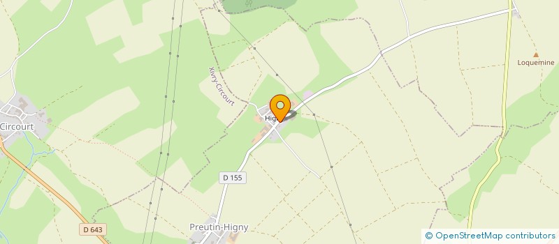 localisation de l'entreprise ARGUSTOLE  PREUTIN-HIGNY