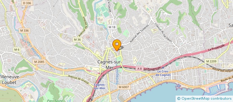 localisation de l'entreprise ARH à SAINT-LAURENT-DU-VAR