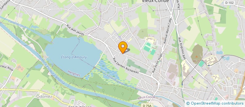 localisation de l'entreprise ARH DIAGS-EXPERTISES  VIEUX-CONDE