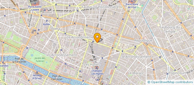 localisation de l'entreprise ARHEO  PARIS