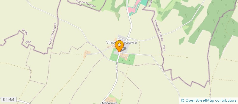 localisation de l'entreprise ARI  VINCY-MANUVRE