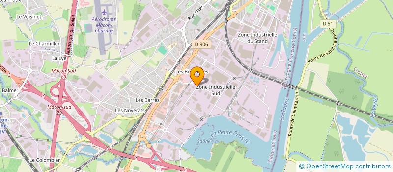 localisation de l'entreprise ARI à MACON