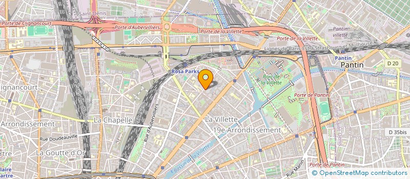 localisation de l'entreprise ARI COORDINATION  PARIS