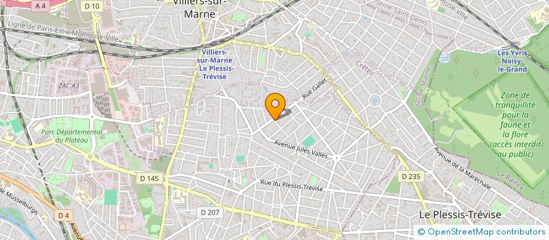 localisation de l'entreprise ARI FERREIRA à CHAMPIGNY-SUR-MARNE