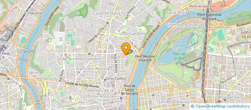 localisation de l'entreprise ARI-PATRIMOINE  LYON