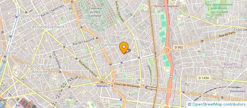 localisation de l'entreprise ARI TRANSPORT  PARIS