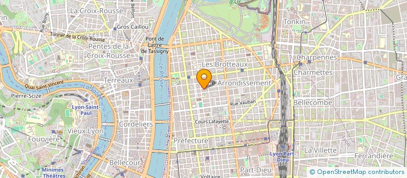 localisation de l'entreprise ARI UP à LYON