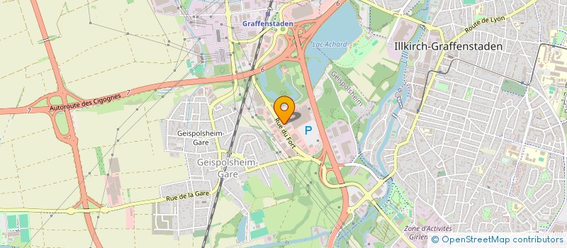 localisation de l'entreprise ARIA  GEISPOLSHEIM