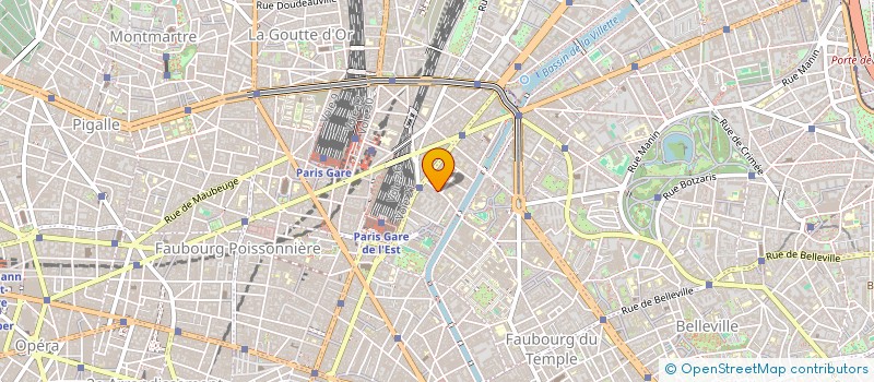 localisation de l'entreprise ARIA à PARIS