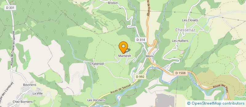 localisation de l'entreprise ARIA  VANZY