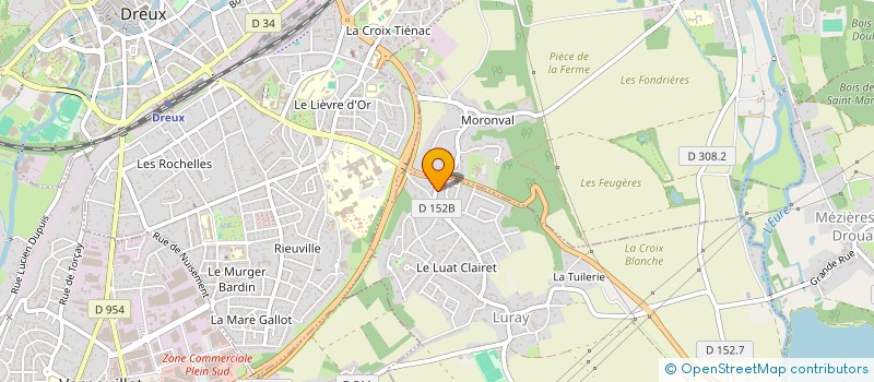 localisation de l'entreprise ARIA  LURAY