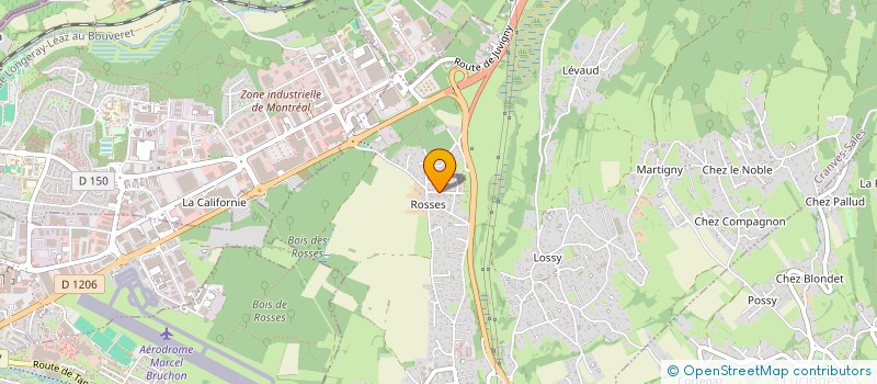 localisation de l'entreprise ARIA  CRANVES-SALES