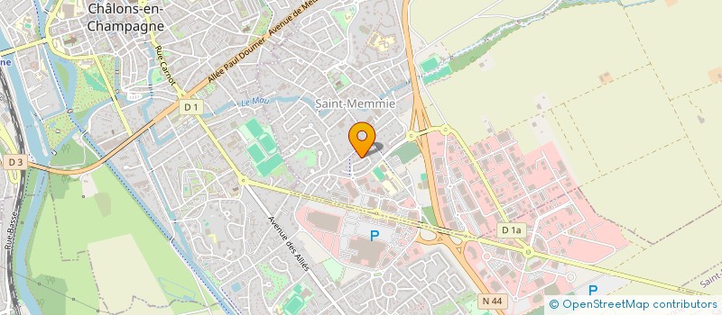 localisation de l'entreprise ARIA  SAINT-MEMMIE