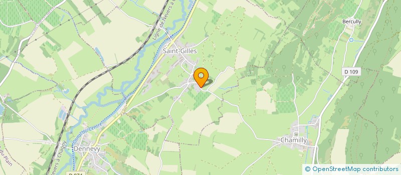 localisation de l'entreprise ARIA  SAINT-GILLES