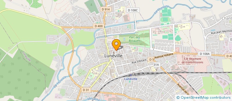 localisation de l'entreprise ARIA BLAKE RECORDS  LUNEVILLE