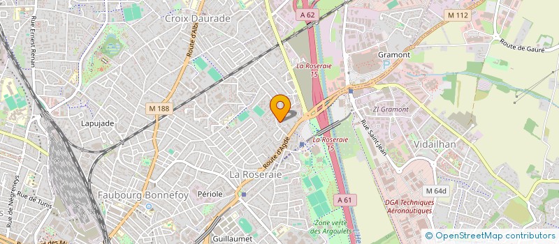 localisation de l'entreprise ARIA CONSEIL à TOULOUSE