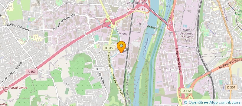 localisation de l'entreprise ARIA DENTAL FRANCE à IRIGNY