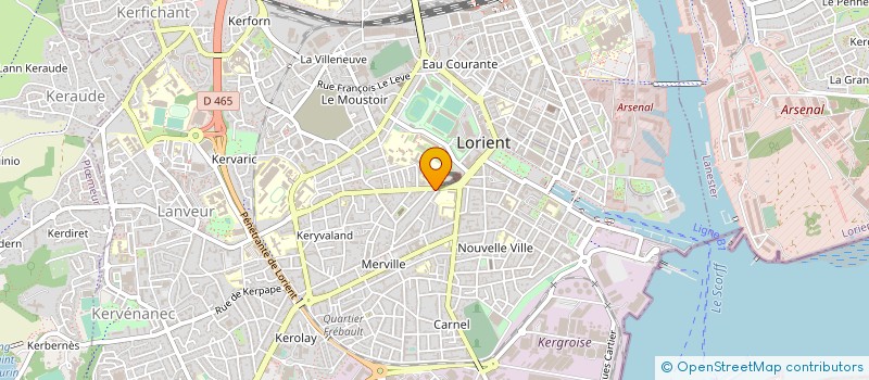 localisation de l'entreprise ARIA EXPERTISES CONSEILS à LORIENT