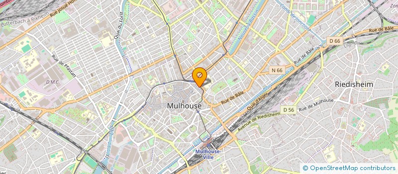 localisation de l'entreprise ARIA FRANCE à MULHOUSE