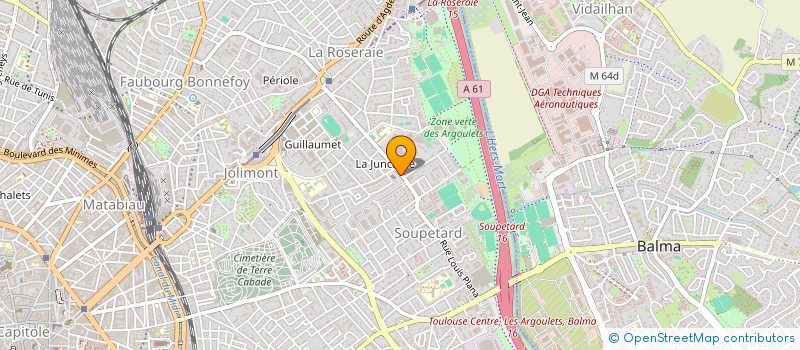 localisation de l'entreprise ARIA VIDEO à TOULOUSE