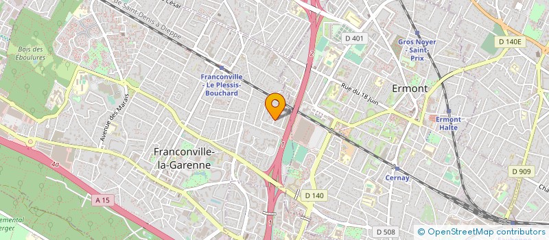 localisation de l'entreprise ARIAF ASSO REG INTERC AIDE FAM à FRANCONVILLE