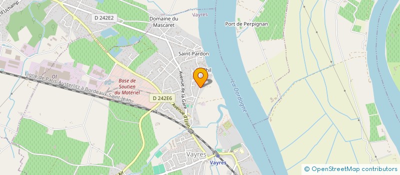 localisation de l'entreprise ARIAL  VAYRES