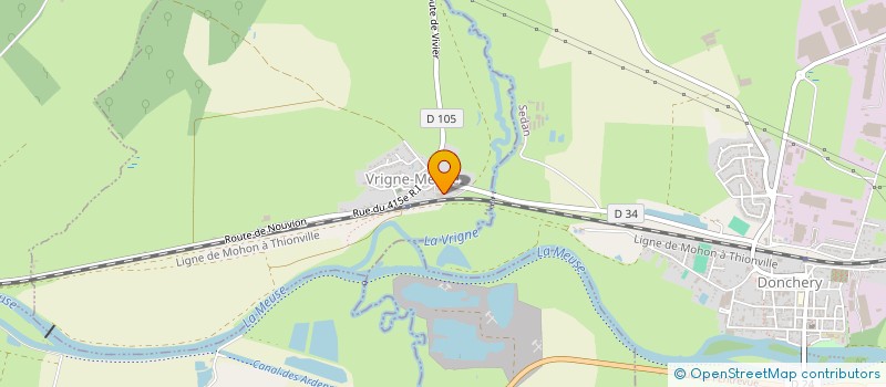 localisation de l'entreprise ARIAN RENOVATION  VRIGNE-MEUSE