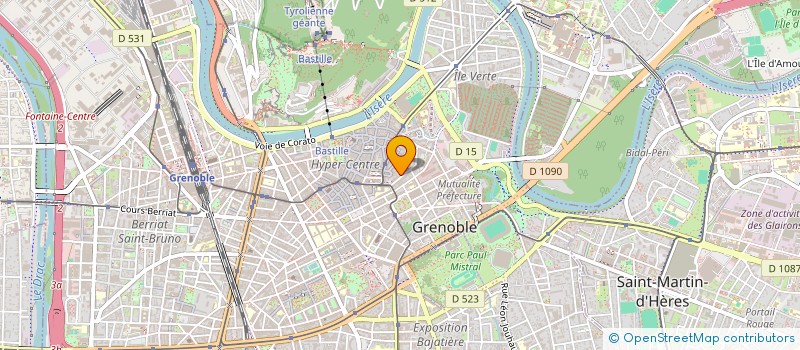 localisation de l'entreprise ARIANA  GRENOBLE